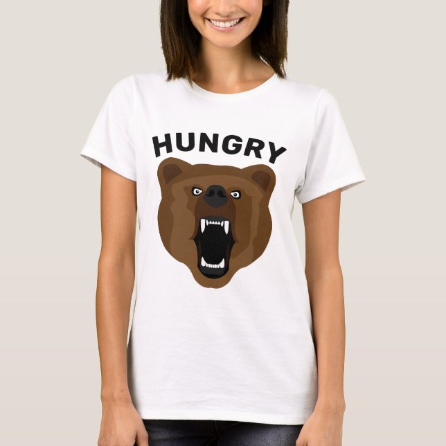 GRIZZLY BAR HUNGRIG DIETER T-Shirts (Framsida)