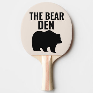 GRIZZLY BÄRA DEN PONG PADDLES PINGISRACKET
