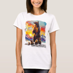 Grizzly Bear 399 4 Unge Grand Teton National Park T Shirt