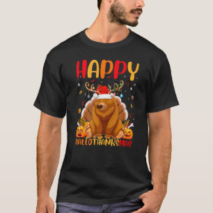 Grizzly Bear Animal Lycklig Grizzly Bear Hellotack T Shirt