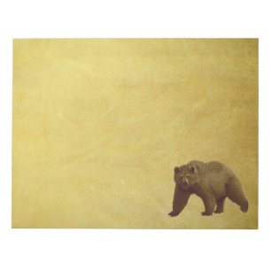 Grizzly Bear Anteckningsblock