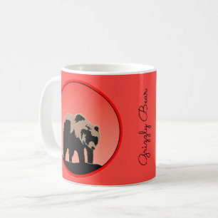 Grizzly Bear at Sunset - Original Wildlife Art Kaffemugg
