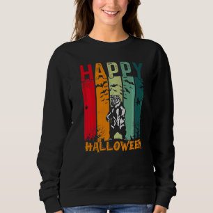 Grizzly Bear Flickor Pojkar Retro Halloween Midda T Shirt