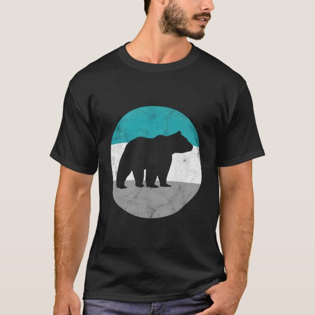 Grizzly Bear för NS T Shirt (Framsida)