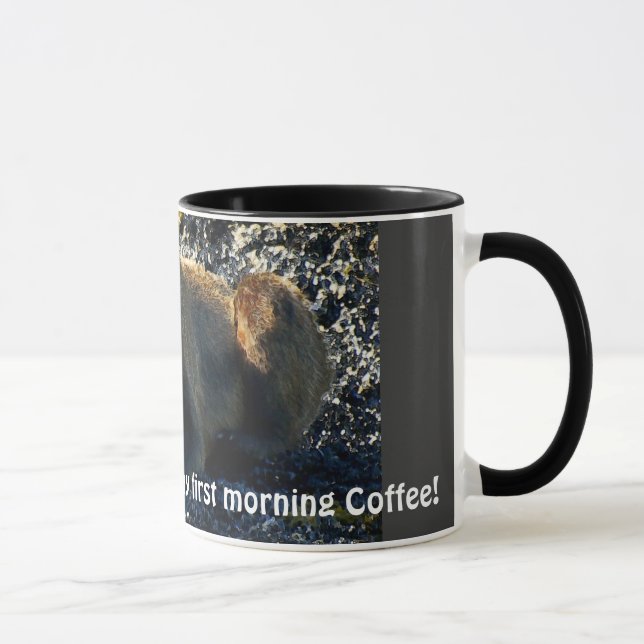 GRIZZLY BEAR Funny WILDLIFE Mugg (Höger)