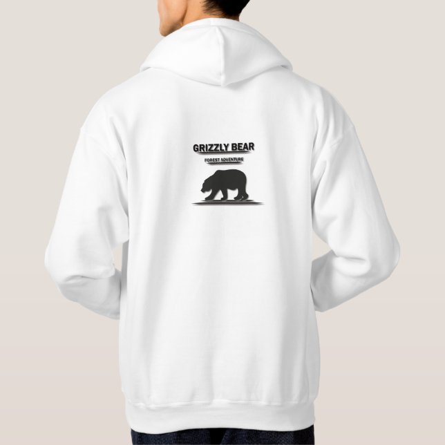 GRIZZLY BEAR HOODIE (Baksida)