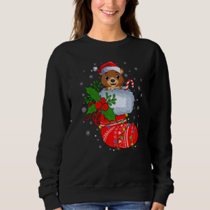 Grizzly Bear in julsockel Santa Grizzly Bear T Shirt