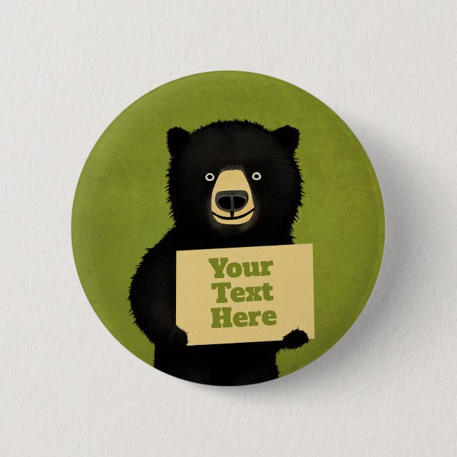 Grizzly Bear Knapp (Framsida)
