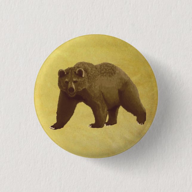 Grizzly Bear Knapp (Framsida)
