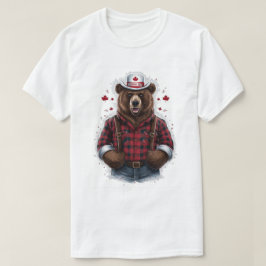 Grizzly Bear Lumberjack T Shirt