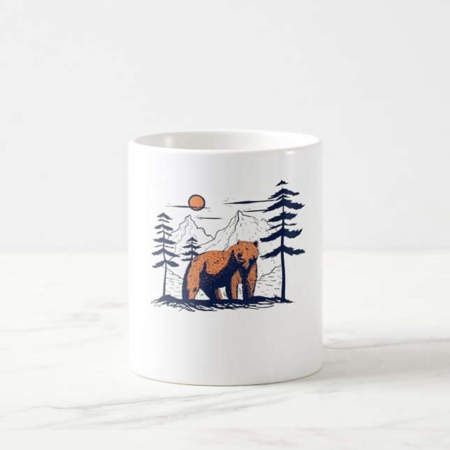 Grizzly Bear mugg (Center)