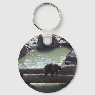 Grizzly Bear Nyckelring