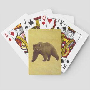Grizzly Bear Spel Kort