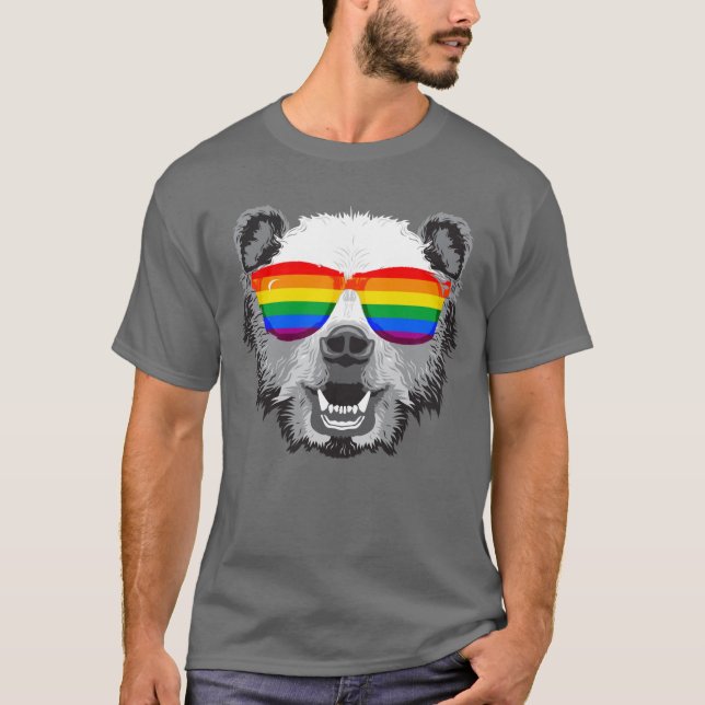 Grizzly Bear Stolthet T Shirt (Framsida)