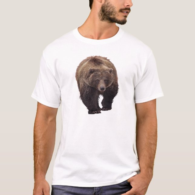 Grizzly Bear T-Shirt (Framsida)