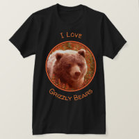 Grizzly Bear Unge i Fireweed Painting Wildlife Art