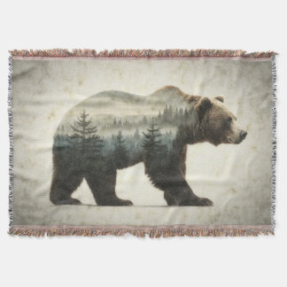 Grizzly Bear Wilderness Art Filt