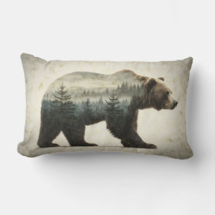 Grizzly Bear Wilderness Art Lumbarkudde