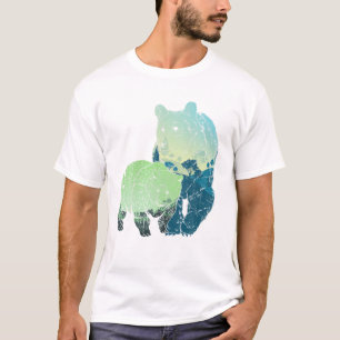 Grizzly Bear Wildlife Forest Animal Lover Bears Na T Shirt