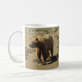 Grizzly Bears Wildlife Art Coffee Mugg