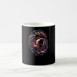Grizzly björn kaffemugg