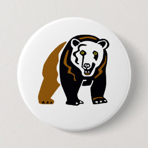Grizzly björn - knapp