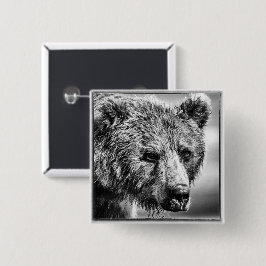Grizzly björn porträtt knapp