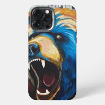Grizzly-målning - Wildlife Art