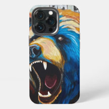 Grizzly-målning - Wildlife Art
