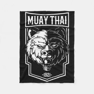 Grizzly Muay Thai - Thai-boxning och kickboxning P Fleecefilt