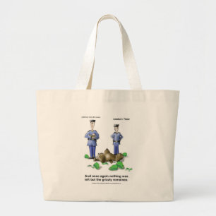 Grizzly Romaines Björn/Sallad Tecknad Presentbutik Jumbo Tygkasse