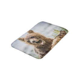 Grizzly Unge Tittar för Morsa Badrumsmatta