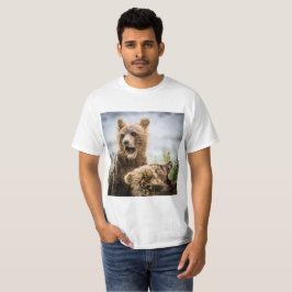Grizzly Unge Tittar för Morsa T Shirt