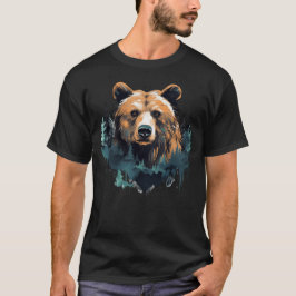 Grizzly Wildlife Animal Nature Forest Classic T Shirt
