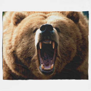 GRIZZLYBJÖRN FLEECEFILT