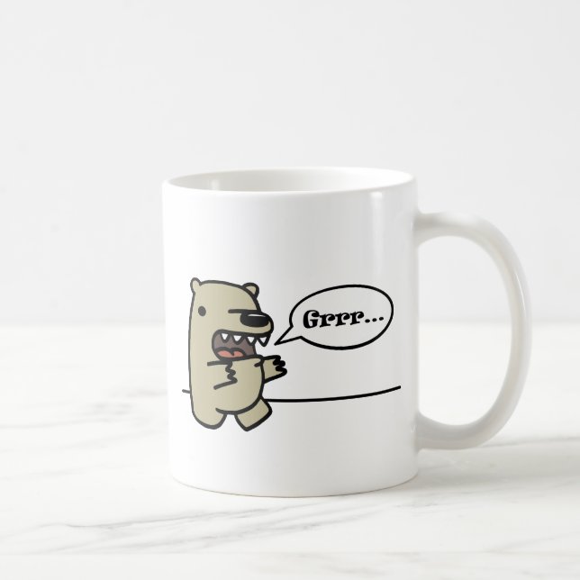 Grizzlybjörn Kaffemugg (Höger)