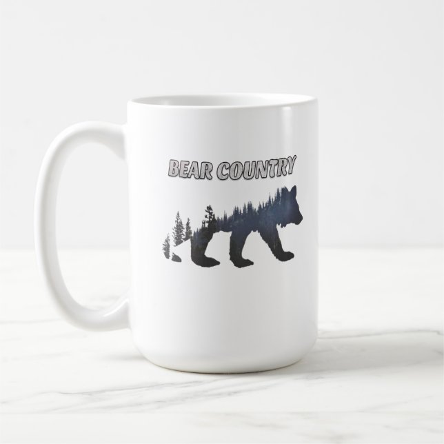 Grizzlybjörn Kaffemugg (Vänster)