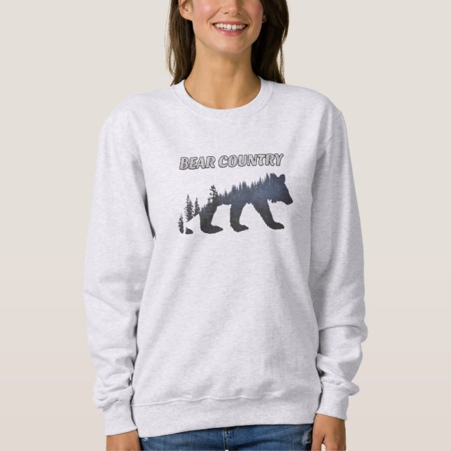 Grizzlybjörn-tröja T Shirt (Framsida)