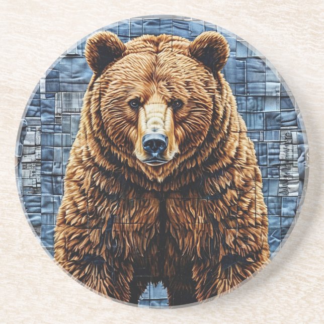 Grizzlybjörn Underlägg (Framsidan)
