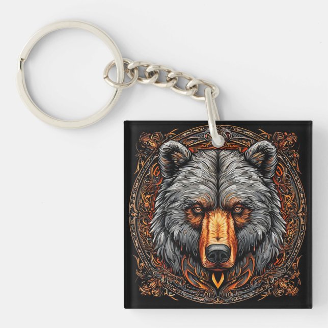 🐻✨ Grizzlybjörnens Vilda Konst 🌲🔑 (Framsidan)