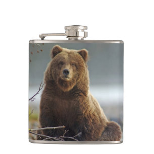 Grizzlybjörnflaska Fickplunta