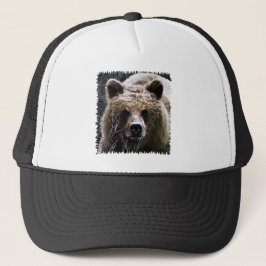 Grizzlybjörnlogotyp Keps