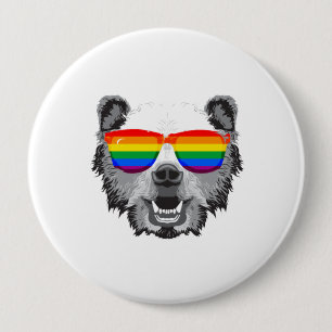 Grizzlybjörnpride Knapp