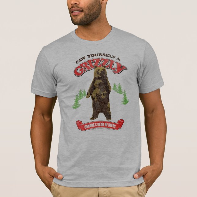 Grizzlybjörnskjorta Tee (Framsida)