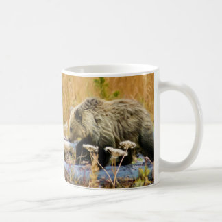 Grizzlybjörnunge Kaffemugg