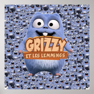 Grizzy och Lemmings Kids Favorite Collection Poster