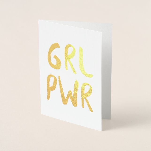GRL PWR FOLIERAT KORT (Framsida)