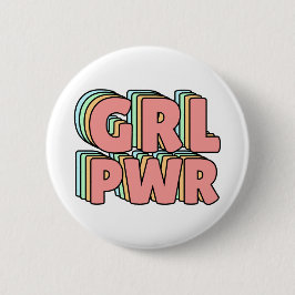 GRL PWR Pastel Knapp
