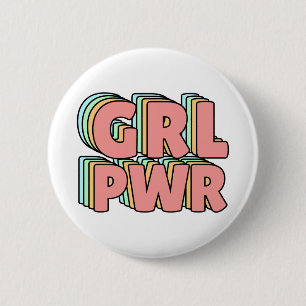 GRL PWR Pastel Knapp