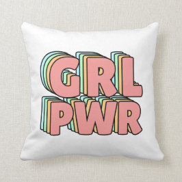 GRL PWR Pastel Kudde